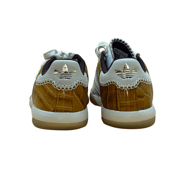 adidas x Wales Bonner Samba Millennium 'Silver Metallic Yellow Croc' (4)
