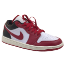 air jordan 1 low white gym red black sail