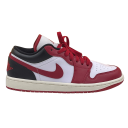 air jordan 1 low white gym red black sail (2)
