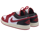 air jordan 1 low white gym red black sail (5)