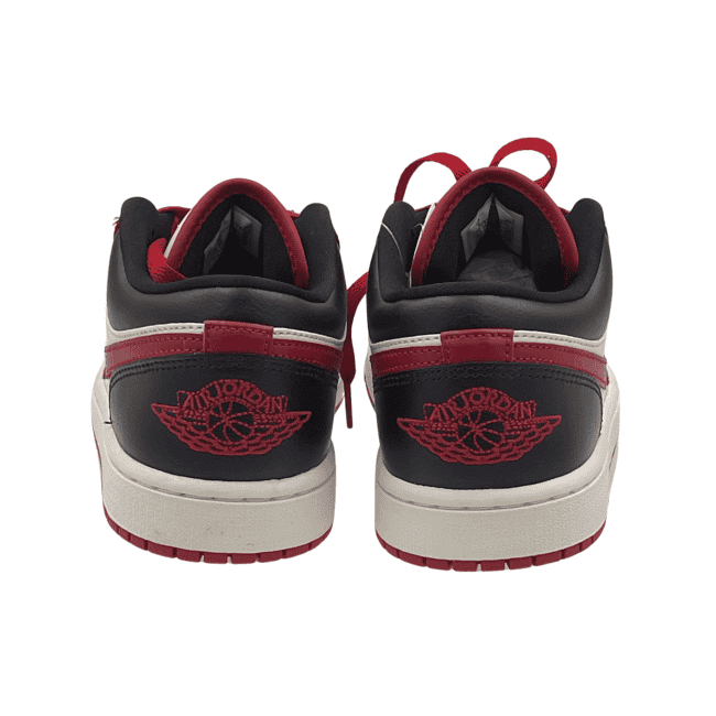 air jordan 1 low white gym red black sail (6)