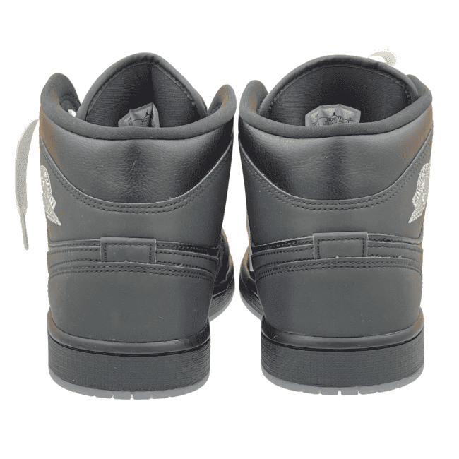 Air Jordan 1 Mid SE – Black - Silver Metallic - University Red (6)