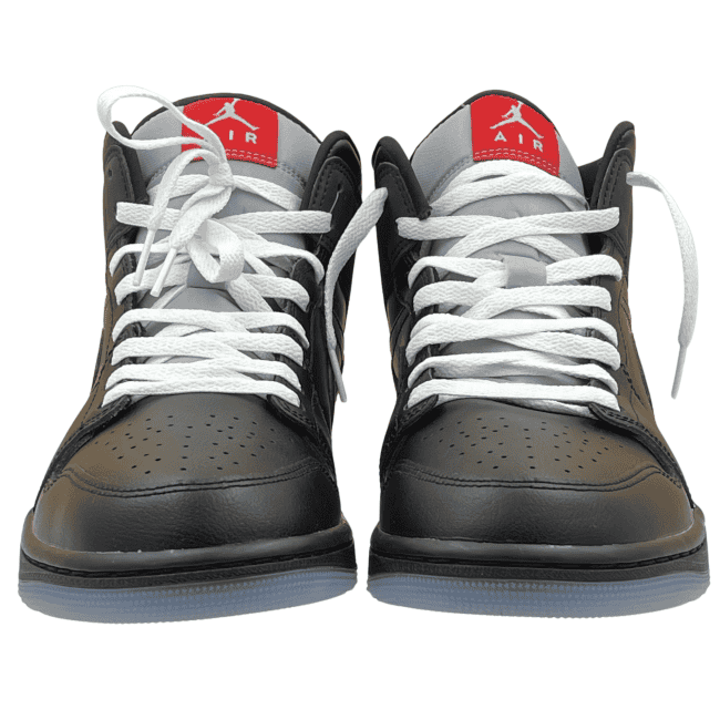 Air Jordan 1 Mid SE – Black - Silver Metallic - University Red (7)