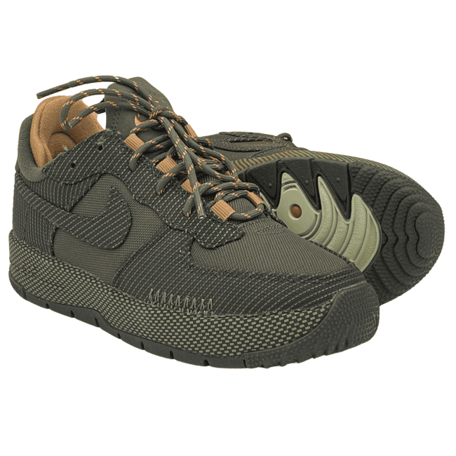 Nike Air Force 1 Wild – Olive Green - Orange (3)