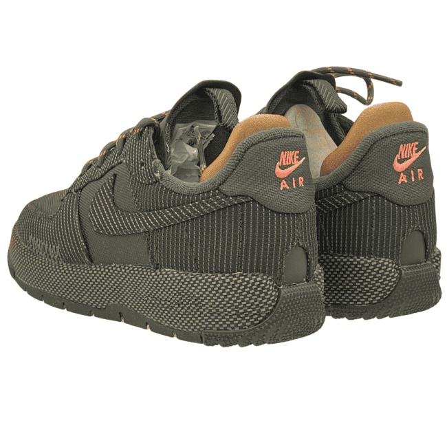 Nike Air Force 1 Wild – Olive Green - Orange (4)