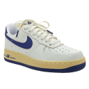Nike Air Force 1 _07 – Sail - Pale Vanilla - Gold Suede - Deep Royal Blue