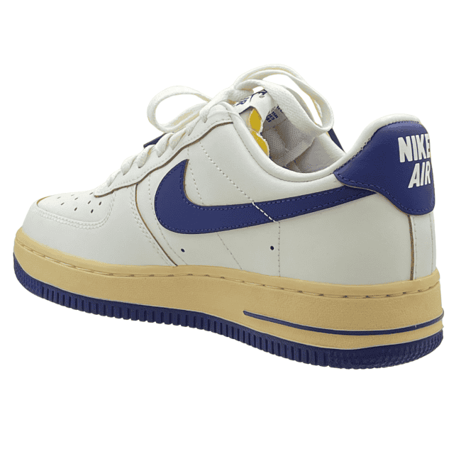 Nike Air Force 1 _07 – Sail - Pale Vanilla - Gold Suede - Deep Royal Blue (3) Nike Air Force 1 _07 – Sail - Pale Vanilla - Gold Suede - Deep Royal Blue (3)