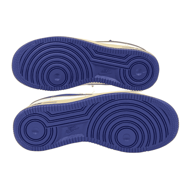 Nike Air Force 1 _07 – Sail - Pale Vanilla - Gold Suede - Deep Royal Blue (8) Nike Air Force 1 _07 – Sail - Pale Vanilla - Gold Suede - Deep Royal Blue (8)