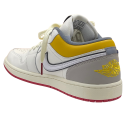 Nike Air Jordan 1 Low PRM – Sail - Cashmere - College Grey - Brave Blue (3)