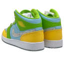 Nike Air Jordan 1 Mid SE – Glacier Ice - Citron Pulse - Action Green - White (5)