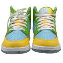 Nike Air Jordan 1 Mid SE – Glacier Ice - Citron Pulse - Action Green - White (7)