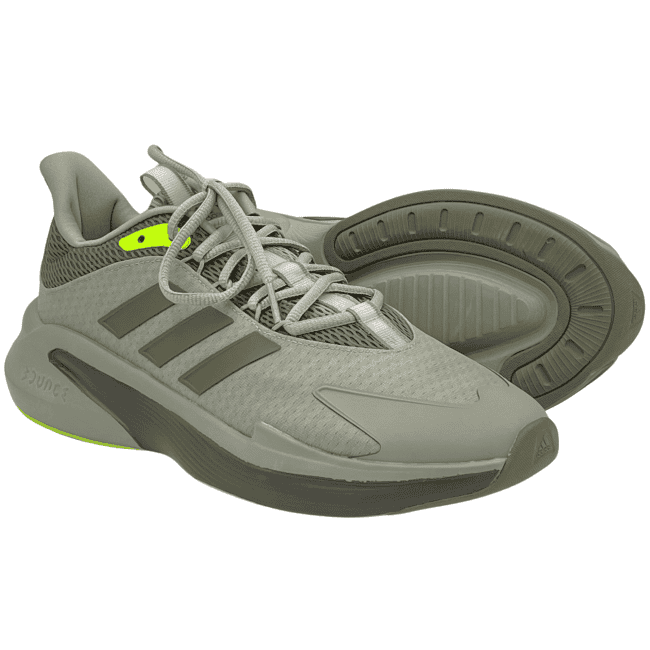 adidas AlphaEdge+ – Silver - Olive - Lemon (4)