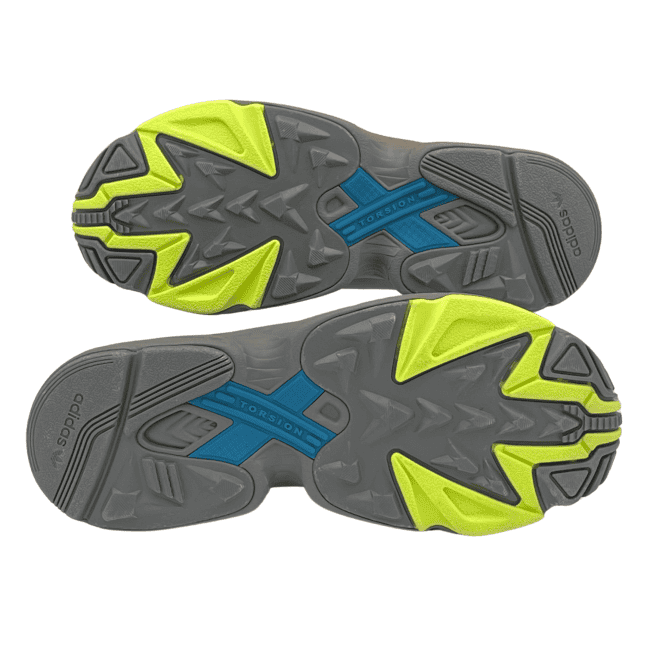adidas Falcon – Grey Four - Grey Two - Hi-Res Yellow (8) adidas Falcon – Grey Four - Grey Two - Hi-Res Yellow (8)