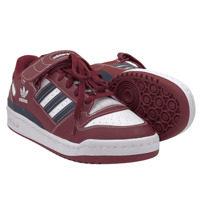 adidas Forum Low – Collegiate Burgundy - Grey One - Cloud White (4) adidas Forum Low – Collegiate Burgundy - Grey One - Cloud White (4)