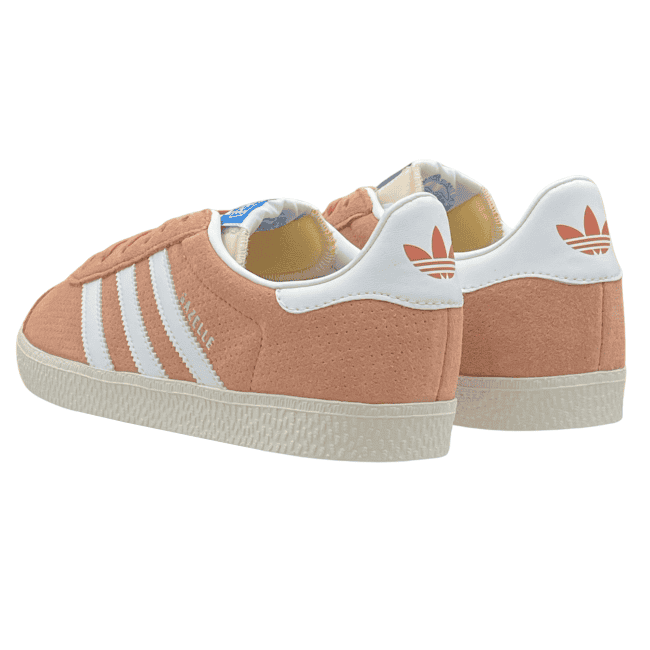 adidas Gazelle – Wonder Clay - Cloud White - Core White (5) adidas Gazelle – Wonder Clay - Cloud White - Core White (5)