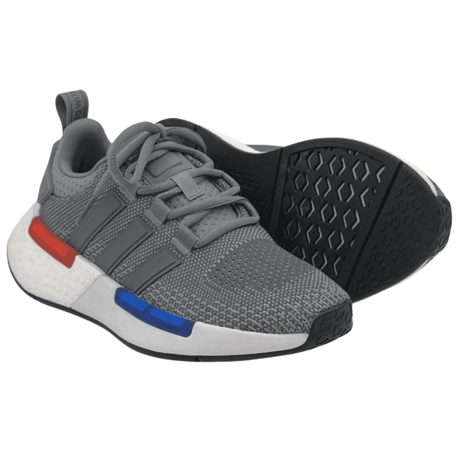 adidas NMD B1 J - Grey Three - Cloud White - Core Black - Royal Blue - Vivid Red (4)