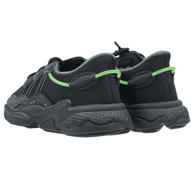 adidas Ozweego – Core Black - Solar Green - Grey Six (5)