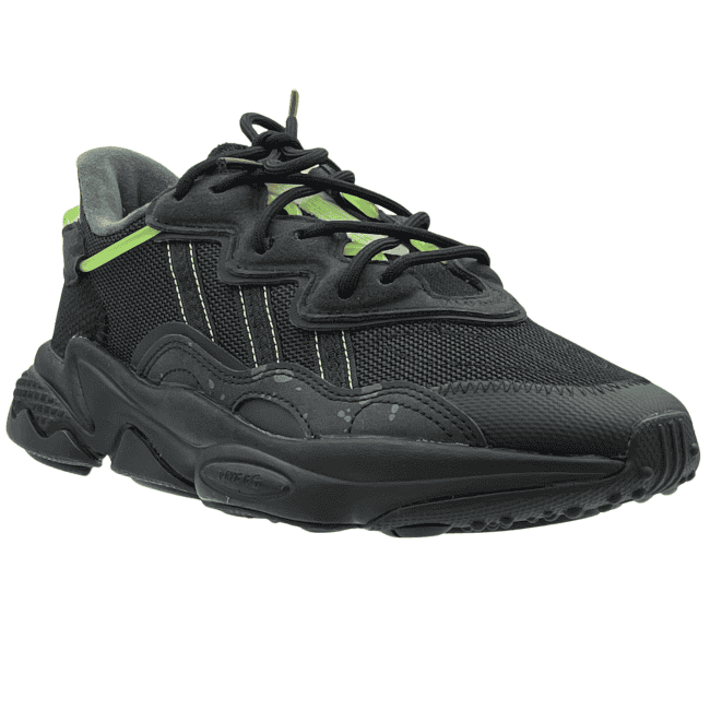 adidas Ozweego – Core Black - Solar Green - Grey Six