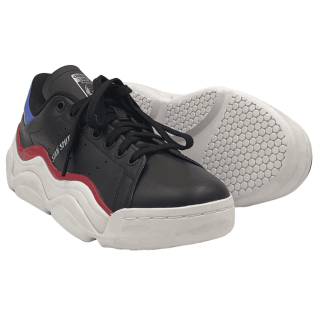 adidas Stan Smith Millencon – Core Black - Bright Royal - Better Scarlet (4)