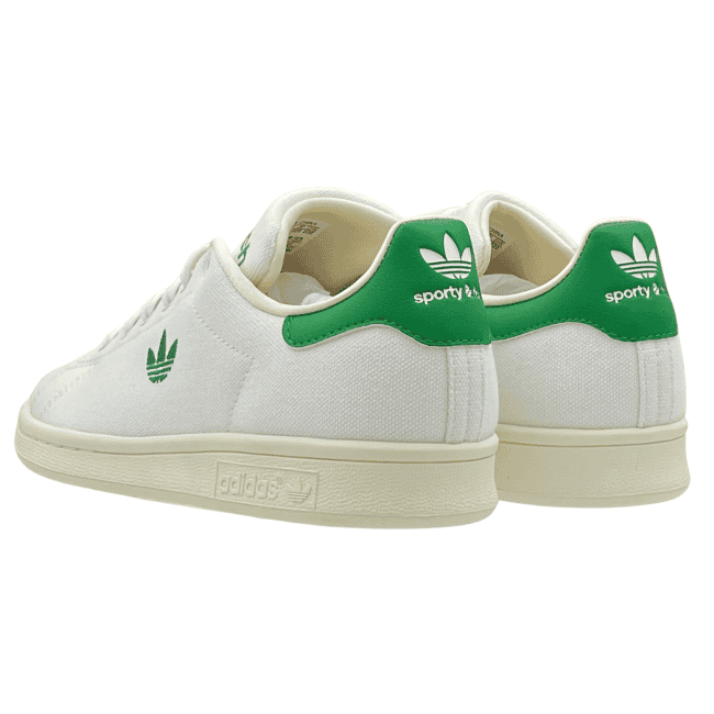 adidas Stan Smith × Sporty & Rich – White - Green - Off White (5) adidas Stan Smith × Sporty & Rich – White - Green - Off White (5)