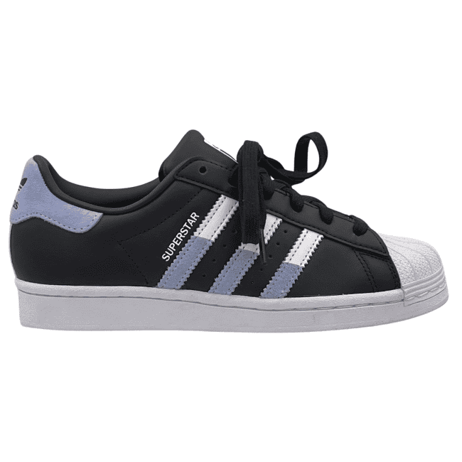 adidas Superstar J – Core Black - Cloud White - Light Purple (2) adidas Superstar J – Core Black - Cloud White - Light Purple (2)