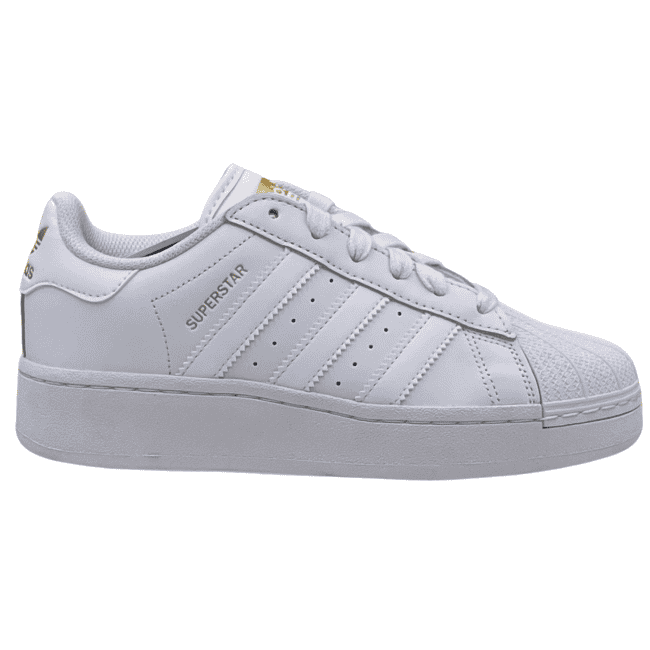 adidas Superstar XLG J – White - Gold Metallic (2)