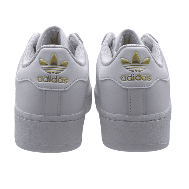adidas Superstar XLG J – White - Gold Metallic (6)