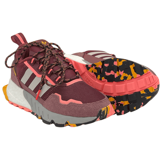 adidas ZX 1K Boost – Burgundy - Multi-Color (4)