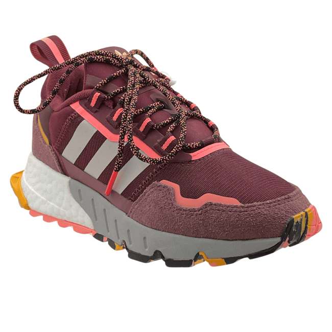 adidas ZX 1K Boost – Burgundy - Multi-Color