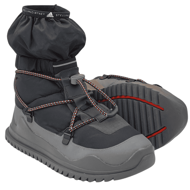 adidas by Stella McCartney Winter Boot – Core Black - Grey Four - Active Orange (4)