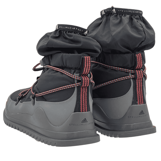 adidas by Stella McCartney Winter Boot – Core Black - Grey Four - Active Orange (5)