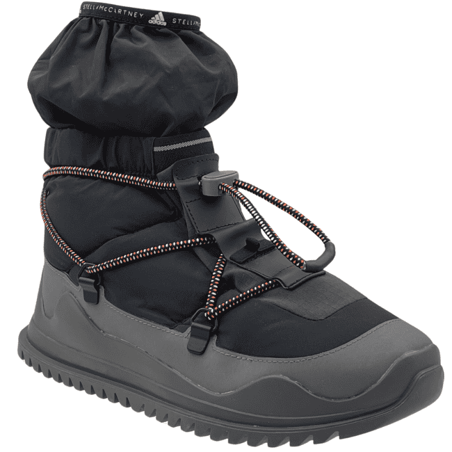adidas by Stella McCartney Winter Boot – Core Black - Grey Four - Active Orange