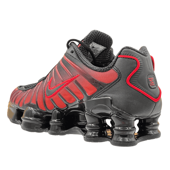 Nike Shox TL – Black - University Red (3) Nike Shox TL – Black - University Red (3)