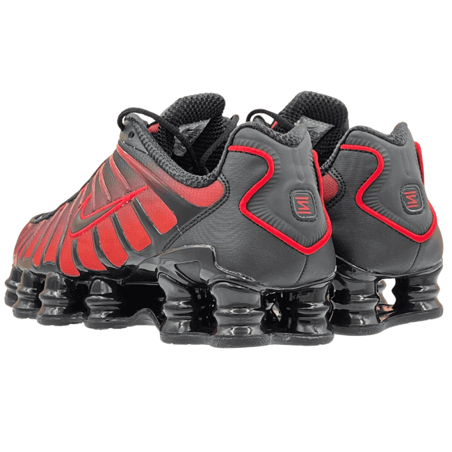 Nike Shox TL – Black - University Red (5) Nike Shox TL – Black - University Red (5)